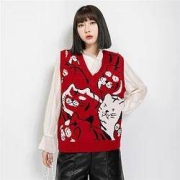 MARK FAIRWHALE 马克华菲 YS22LF39909 女士针织马甲