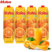 Malee 玛丽 果汁饮料橙汁大瓶  1L*4瓶￥33.72 5.6折