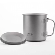 9日20点：TITO TITANIUM 钛途 纯钛水杯 450ml