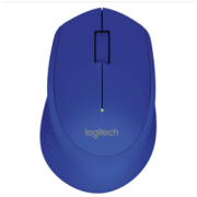 logitech 罗技 M280 2.4G无线鼠标 1000DPI 蓝色