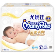 PLUS会员：MamyPoko 妈咪宝贝 婴儿纸尿裤 L200片 *2件