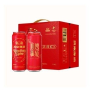 88vip：燕京啤酒 吉祥红清爽啤酒 500mlx12罐 *4件