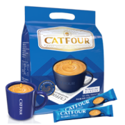 catfour 蓝山 速溶咖啡 40条600g19.9元