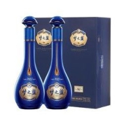 YANGHE 洋河 梦之蓝M6+绵柔白酒 梦之蓝M6+ 52度550ML2瓶装礼盒白酒