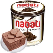 PLUS会员、有券的上：nabati 纳宝帝 丽巧克Richoco 威化饼干 巧克力味 350g