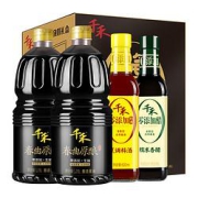 千禾 酱油放心礼盒 1.28L*2+500ml*2
