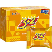 20点！88VIP！康师傅 3+2苏打夹心饼干奶油味 26小包 650g