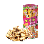 PLUS会员：乐天 小熊夹心饼干草莓37g 儿童休闲小零食