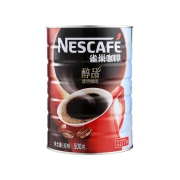 88VIP：Nescafe雀巢 咖啡 醇品 速溶黑咖啡 500g*1罐+德亚 脱脂牛奶 200ml*18盒