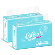 CoRou 可心柔 V9系列 抽纸 3层120抽12包（130mm*185mm）123.58元包邮（合41.19元/件，双重优惠）