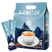 LIM’S 马来西亚进口 零涩蓝山风味速溶三合一咖啡 40条(640g)*2袋58.8元