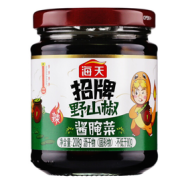 海天 招牌 野山椒酱腌菜 208g