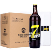 TAISHAN 泰山啤酒 泰山原浆啤酒7天鲜活8度 720ml6瓶
