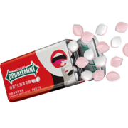 DOUBLEMINT 绿箭 无糖摩登薄荷糖 浓情草莓味 27g