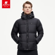 君羽 2021新品 800蓬250克90%鹅绒 男加厚抗静电羽绒服 可抗-25℃