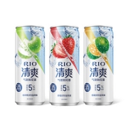 锐澳RIO 上市新品 清爽系列 5度气泡鸡尾酒 3口味 330ml*10罐45元促销价正常发货