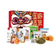 聚划算百亿补贴：鲜丰水果 年货坚果大礼包 7袋装 966g