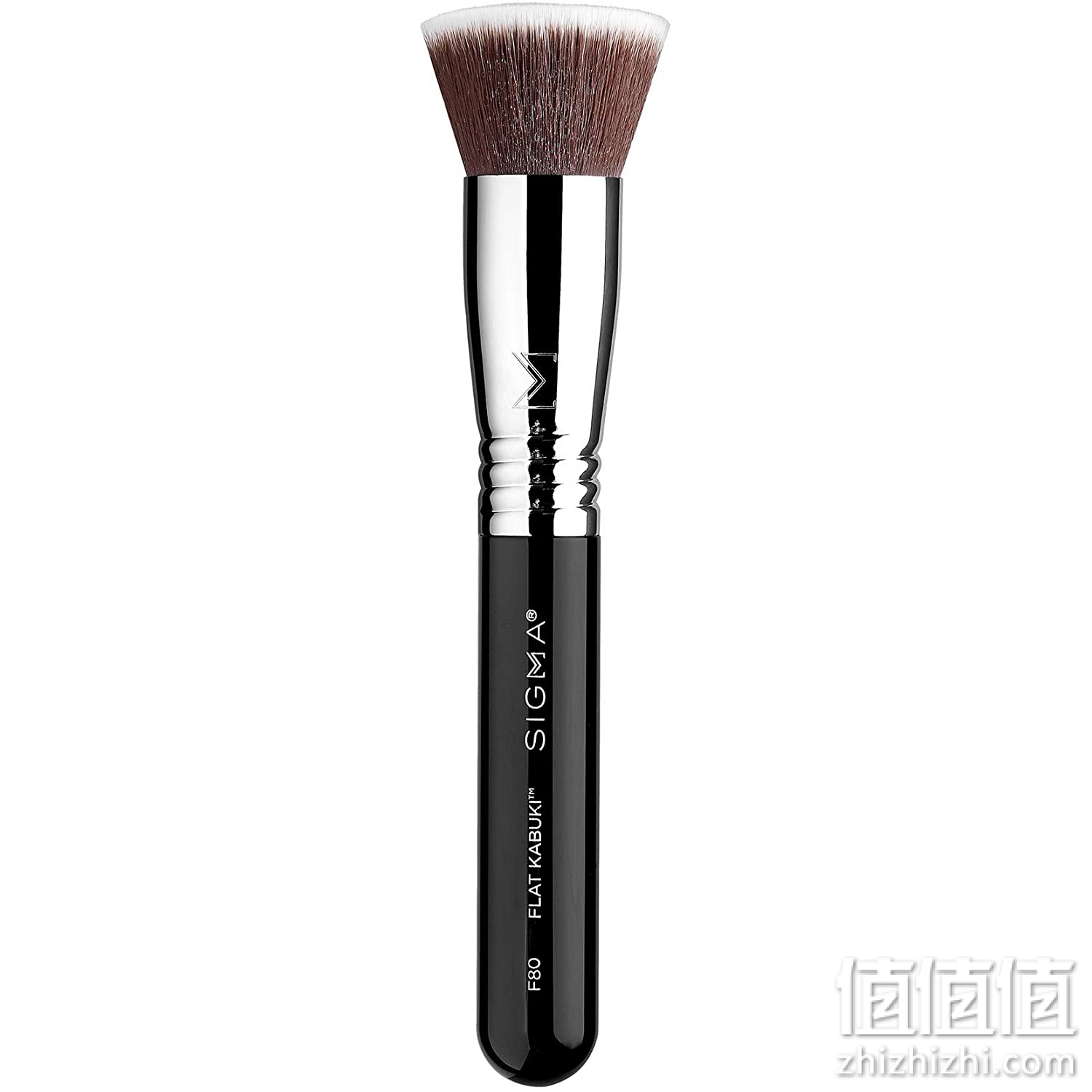 Sigma Beauty西格玛美妆的Flat Kabuki化妆刷 F80 – 柔软 & 紧致纤维制成的平头刷