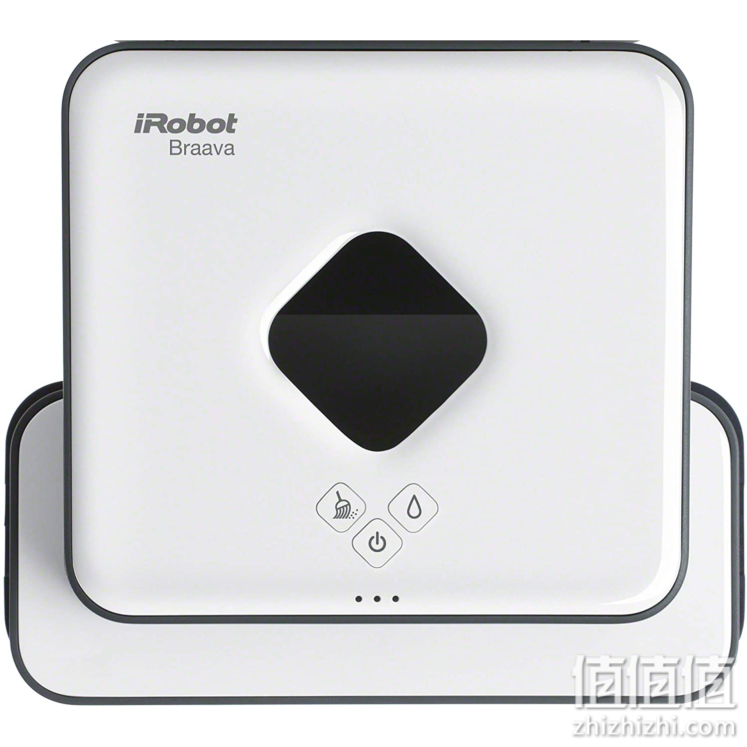 iRobot Braava 390t 扫地机器人 智能导航 干湿2合1，多房间或大面积房间的理想选择，使用一次性可清洗的清洁湿巾，低噪音