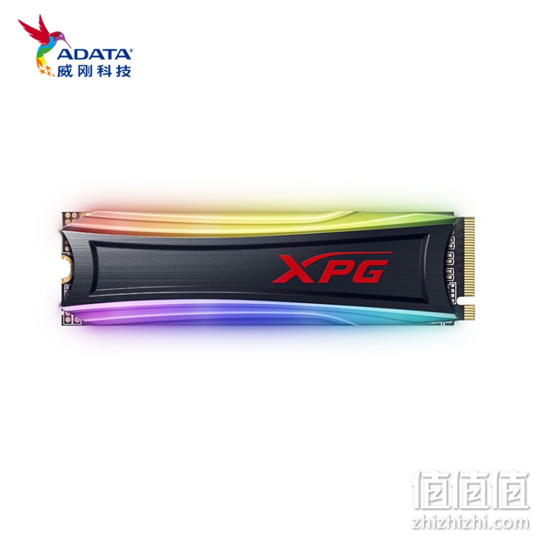 ADATA 威刚 256GB SSD固态硬盘 M.2接口(NVMe协议) XPG龙耀 S40G RGB炫光 5年质保