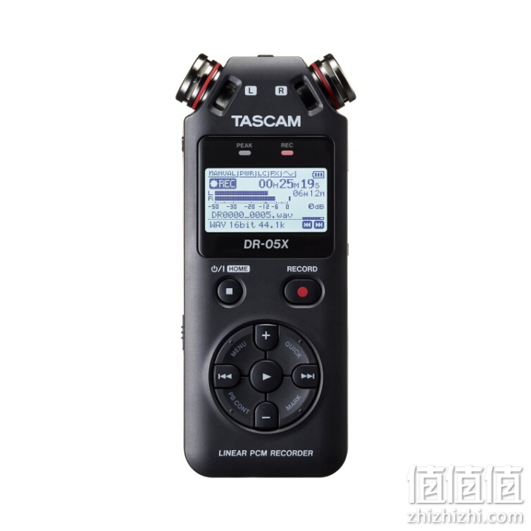 TASCAM DR-05X录音笔微电影录音音乐学习主播vlog直播