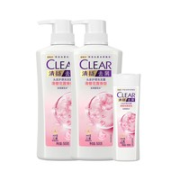 CLEAR 清扬 清樱花露香洗发水 500g*2+100g