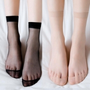 【30双装】丝袜女薄款短水晶丝短袜夏季