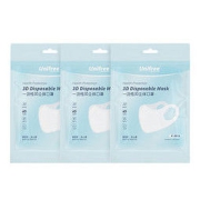 UNIFREE 一次性3D立体口罩 30片装