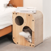 FUWAN 福丸 猫咪用品 立式树洞型超大猫抓板