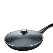 京东极速版 ：禾易 麦饭石 不粘锅 28cm 不带盖