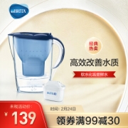 BRITA 碧然德 净水壶滤芯 Marella2.4L蓝色 1壶1芯