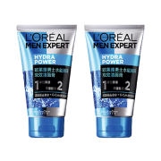 京喜APP：欧莱雅（LOREAL）男士洁面膏50ml*2（功效随机）