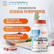 美国 Doctors Best 金达威 活性叶酸 90粒