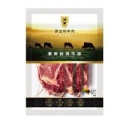 奔达利牛肉 澳洲精选谷饲西冷牛排 800g（4片）