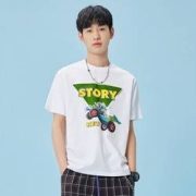 18日10点：PEACEBIRD 太平鸟 玩具总动员系列 男式T恤 BWDAA233681