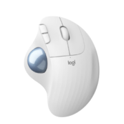 logitech 罗技 ERGO M575 2.4G蓝牙 双模无线鼠标 2000DPI 珍珠白