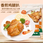 PLUS会员：鲜掌门 生鲜 鸡腿扒120g*10袋*2件