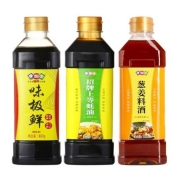 京东极速版，有券的上:伊例家 味极鲜880ml+蚝油900ml+料酒800ml