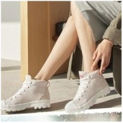 SKECHERS 斯凯奇 74380 女子休闲小白鞋