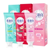 限区域、88VIP：狮王 花语牙膏 家东方粉黛 去牙垢 140g×3支+舒蕾 奇迹精油 发膜260ml*2件
