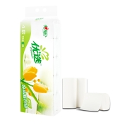 聚划算百亿补贴：心相印 卷纸无芯 4层*75g*10卷(136*140mm/节)