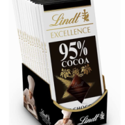 Lindt 瑞士莲 95％可可 特级黑巧克力80g*12排  240.52元含税直邮