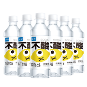 京东极速版：宜简 苏打水 地中海清香柠檬味 360ml 6瓶装