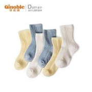 天猫U先：Ginoble 基诺浦 儿童袜子 1双