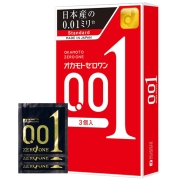 聚划算百亿补贴：okamoto 冈本001 超薄0.01安全套 3只