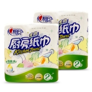 聚划算百亿补贴：心相印 厨房纸巾用纸 75节 4卷
