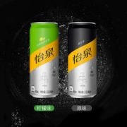 可口可乐 怡泉 0糖0能量苏打水整箱装330ml*24罐