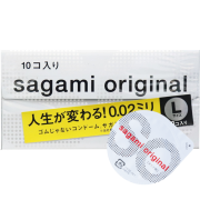 聚划算百亿补贴：sagami 相模 002避孕套 L码 10只装（2件起售）