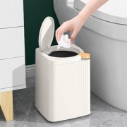 【极有家】加厚按压式垃圾桶