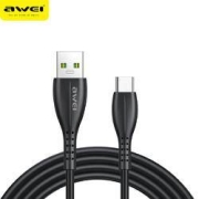 AWEI 用维 Type-c数据线 1米 黑色